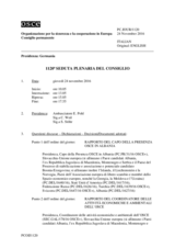 Giornale della 1120a Seduta plenaria del Consiglio permanente