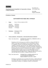 Diario de la 1120ª Sesión plenaria del Consejo Permanente 