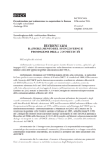 Decision No.4/16 -  Decision on Strengthening Good Governance and Promoting Connectivity