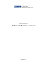 Hardship for conflict-affected civilians in eastern Ukraine