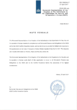 Response by the Delegation of the Netherlands to the Questionnaire on the Code of Conduct on Politico-Military Aspects of Security